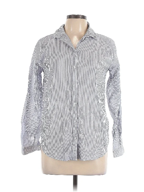 Long Sleeve Button Down Shirt Rayon Velvet Corduroy