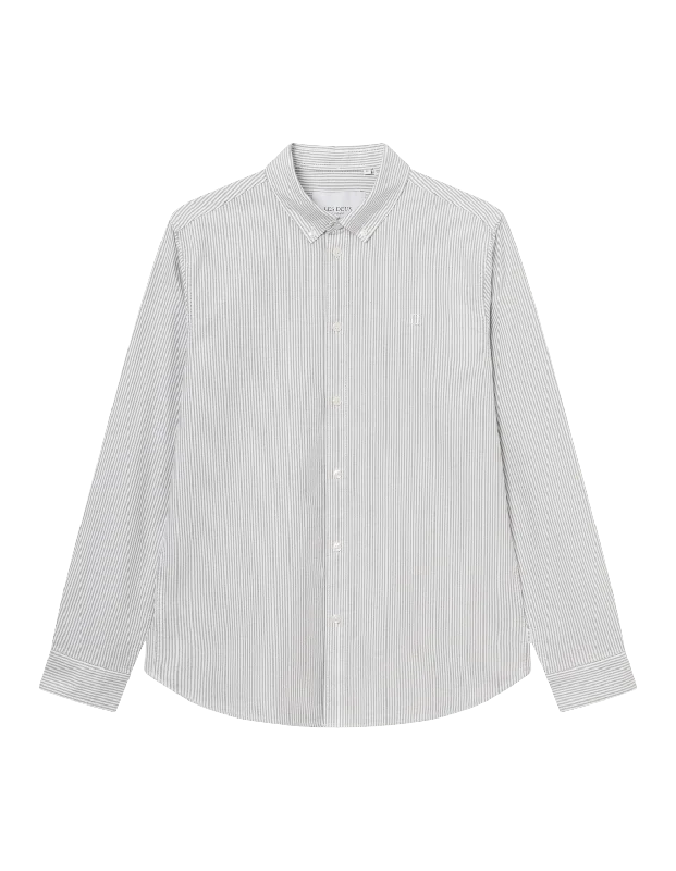 Kristian Oxford Shirt Cashmere Blend Cotton Blend Poly Blend