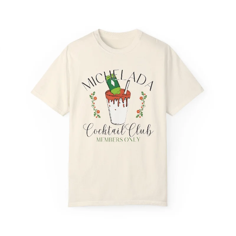 Michelada Social Club T-shirt Handmade Hand-knitted Hand-woven