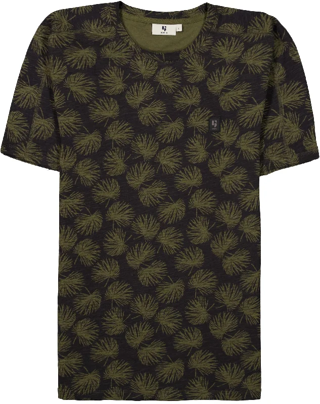 Garcia - T-Shirt - Base Army Mesh Blend Leather Blend Suede Blend