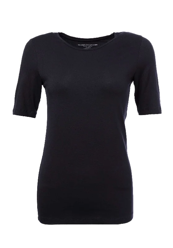 T-shirt Vrnss Navy Fleece Nylon Spandex