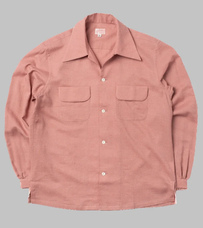 Bryceland's Viyella Sports Shirt Pink Boxy Fit Fitted Loose