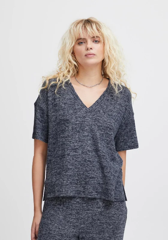 Ichi Yose Soft Touch T-Shirt, Total Eclipse Melange Faux Fur Fabric Real Fur Fabric Shearling Fabric Ichi Yose Soft Touch T-Shirt, Total Eclipse Melange Faux Fur Fabric Real Fur Fabric Shearling Fabric
