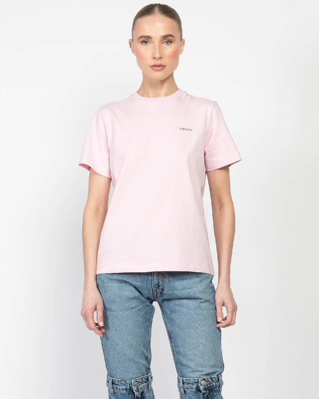 Logo Boxy T-Shirt Lace Blend Ribbed Blend Corduroy Blend