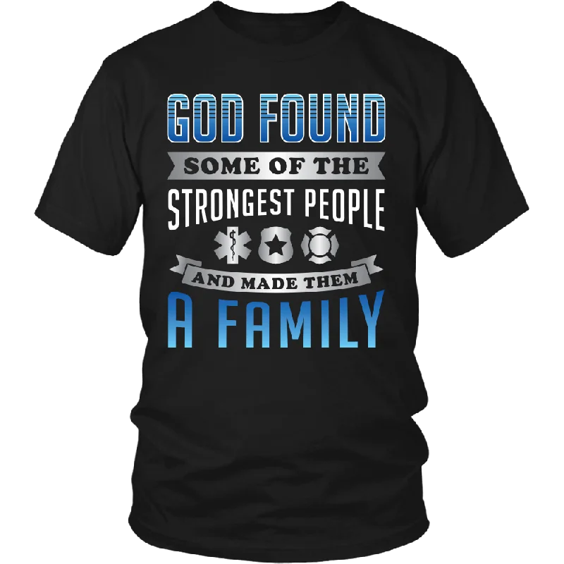 God Found Some of the Strongest People - Shirt Satin Blend Silk Blend Wool Blend