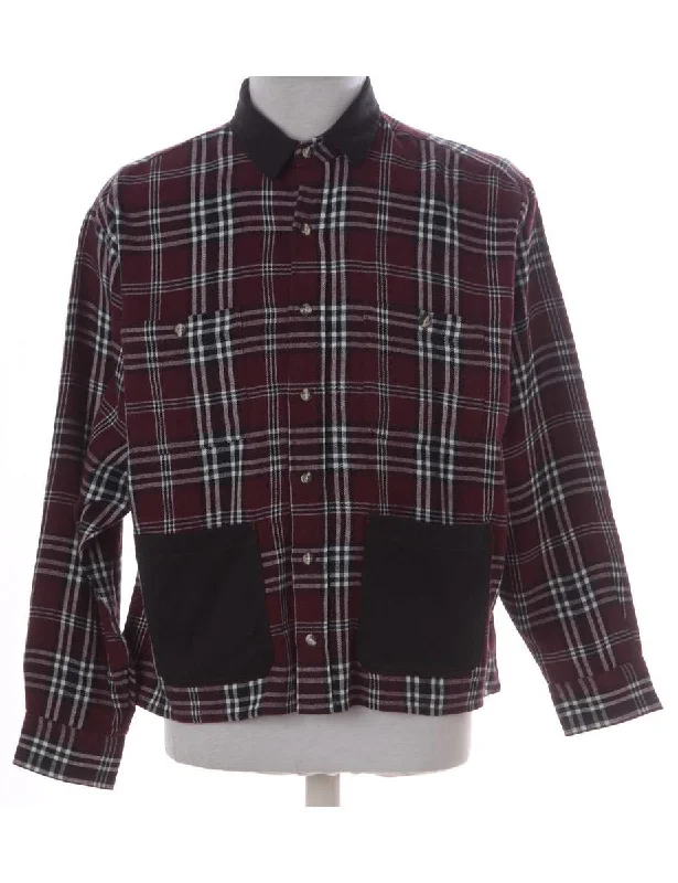 Label Richie Plaid Shirt Chenille Fabric Brocade Fabric Lace Fabric