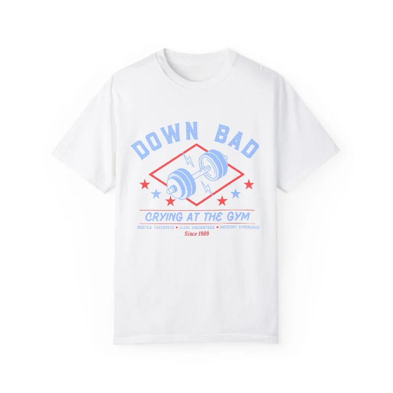 Down Bad Garment-Dyed T-shirt Terry Blend Velvet Blend Canvas Blend