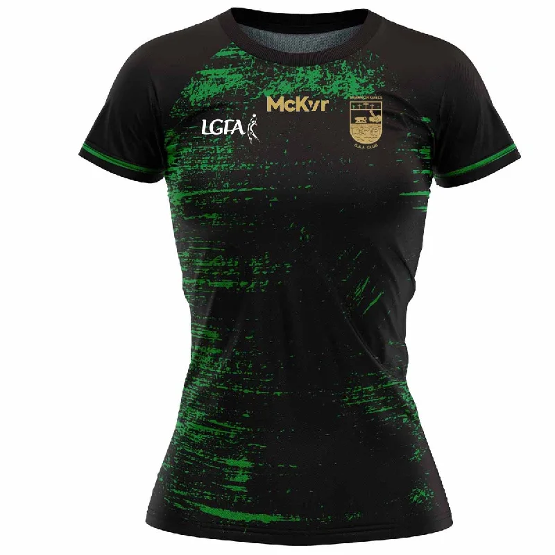 Mc Keever Shannon Gaels LGFA Training Camo Jersey - Womens - Black Metallic Jersey Tee