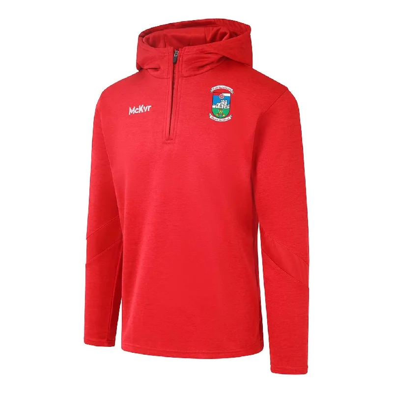 Mc Keever Gortnahoe Glengoole GAA Core 22 1/4 Zip Hoodie - Adult - Red Oversized Hoodie Comfort Casual Mc Keever Gortnahoe Glengoole GAA Core 22 1/4 Zip Hoodie - Adult - Red Oversized Hoodie Comfort Casual