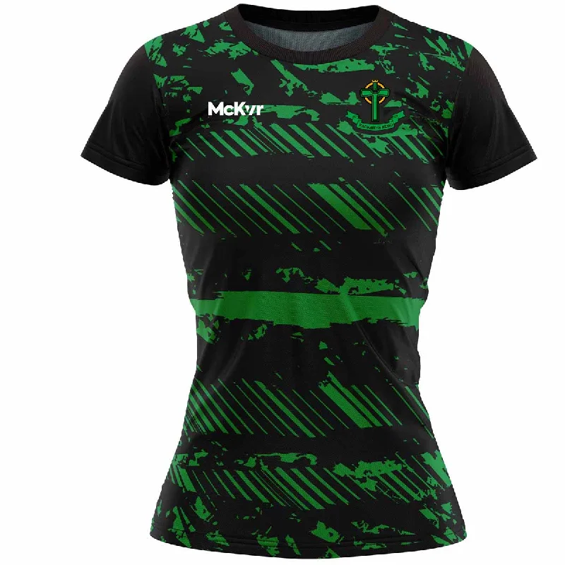 Mc Keever Nemo Rangers GAA Training Camo Jersey - Womens - Black/Green Silk Jersey Blouse