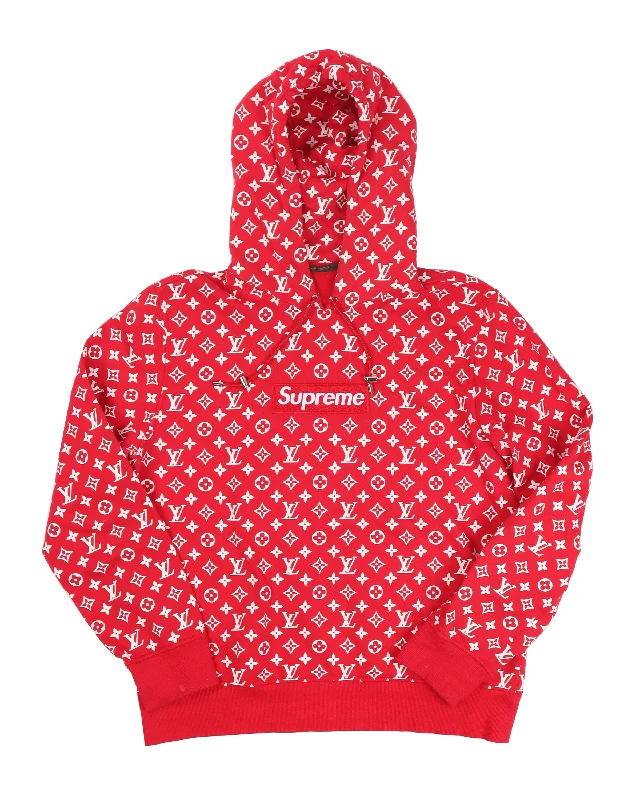 Supreme Box Logo Hoodie Hoodie with Zipper Versatile Modern