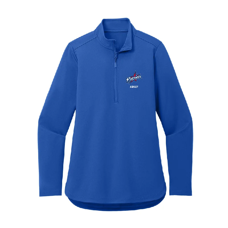 Francis Marion - NCAA Women's Soccer : Izzy Ashley - Women's Premium Quarter Zip Jacket Appliqued Jacket Beaded Jacket Sequined Jacket Francis Marion - NCAA Women's Soccer : Izzy Ashley - Women's Premium Quarter Zip Jacket Appliqued Jacket Beaded Jacket Sequined Jacket