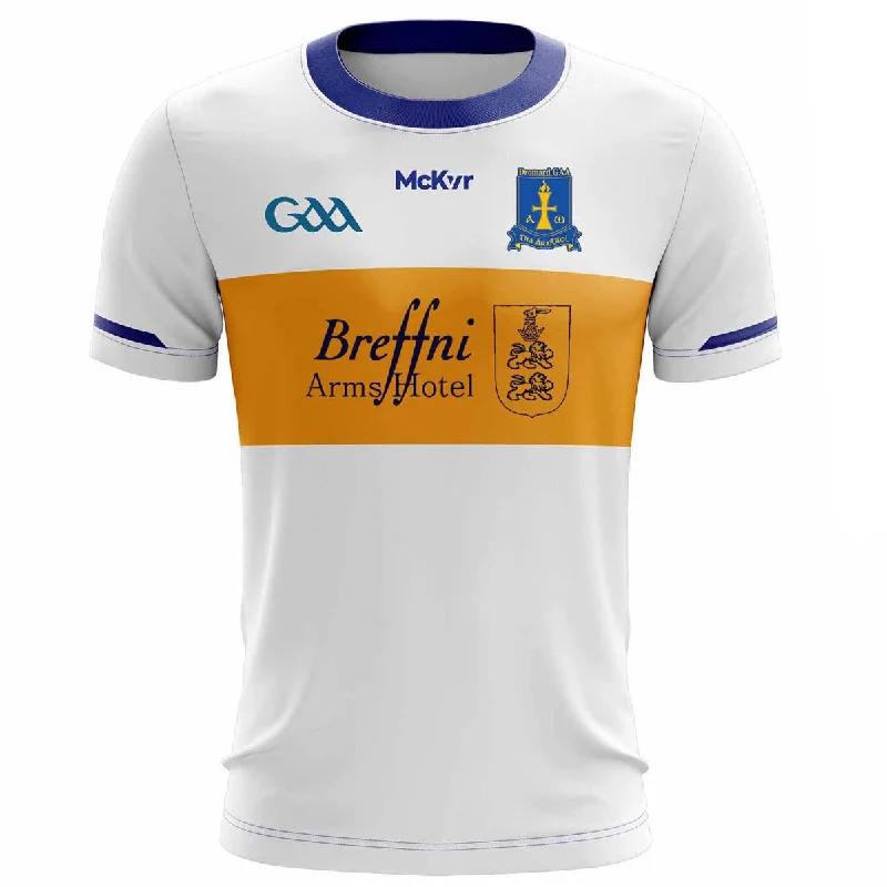 Mc Keever Dromard GAA Away Jersey - Adult - White Player Fit Classic Jersey Tee