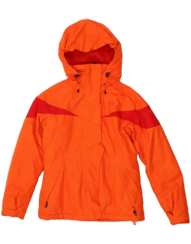 NIKE Womens Hooded Windbreaker Jacket UK 6/8 XS Orange Polyester Chenille Jacket Brocade Jacket Lace Jacket NIKE Womens Hooded Windbreaker Jacket UK 6/8 XS Orange Polyester Chenille Jacket Brocade Jacket Lace Jacket