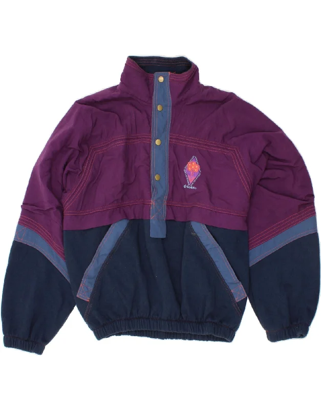 LOTTO Womens Anorak Jacket UK 16 Large Purple Colourblock Polyester Cotton Jacket Linen Jacket Terry Jacket LOTTO Womens Anorak Jacket UK 16 Large Purple Colourblock Polyester Cotton Jacket Linen Jacket Terry Jacket
