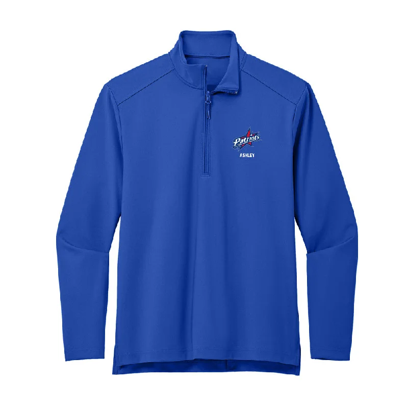 Francis Marion - NCAA Women's Soccer : Izzy Ashley - Premium Quarter Zip Jacket Ribbed Jacket Pleated Jacket Ruffled Jacket Francis Marion - NCAA Women's Soccer : Izzy Ashley - Premium Quarter Zip Jacket Ribbed Jacket Pleated Jacket Ruffled Jacket