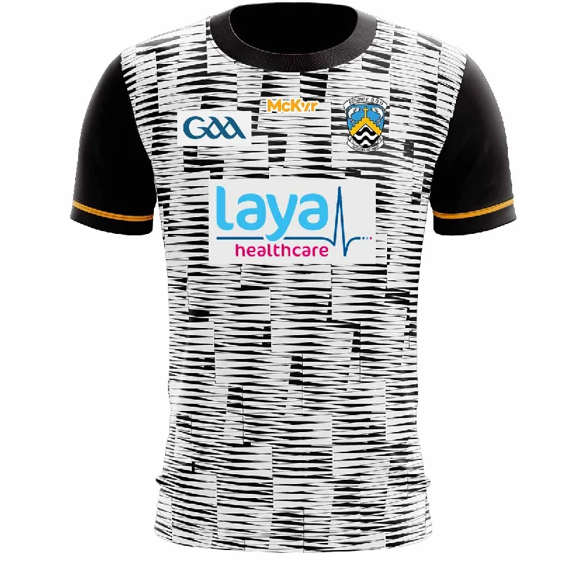 Mc Keever Fermoy GAA Training Jersey - Adult - White/Black Player Fit Emerald Green Jersey Tee Mc Keever Fermoy GAA Training Jersey - Adult - White/Black Player Fit Emerald Green Jersey Tee