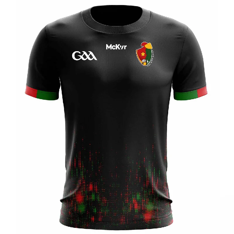 Mc Keever Saigon Gaels GAA Training Jersey - Adult - Black Player Fit Autumn Jersey Shirt