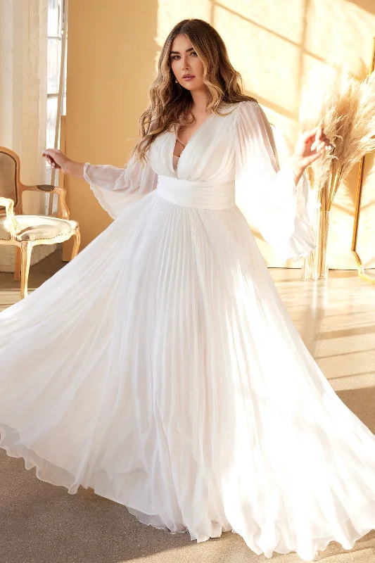 **Enchanting Plus-Size Dress: Graceful Pleats, Off-White Elegance by Cinderella Divine** Tunics Solid Classic **Enchanting Plus-Size Dress: Graceful Pleats, Off-White Elegance by Cinderella Divine** Tunics Solid Classic