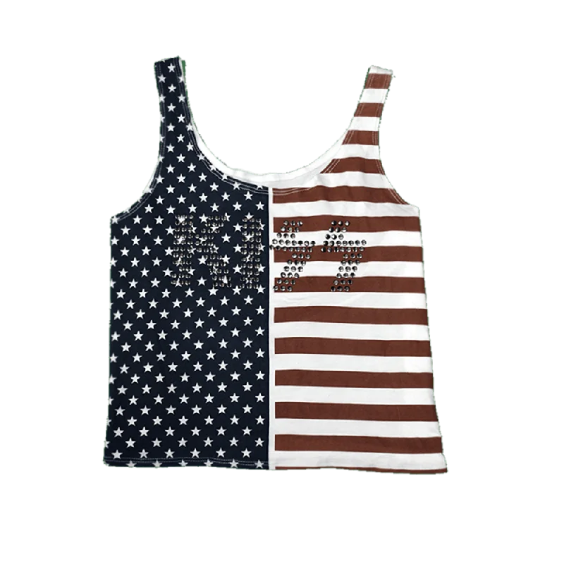 American Flag Tank (Women) relaxed fit tank