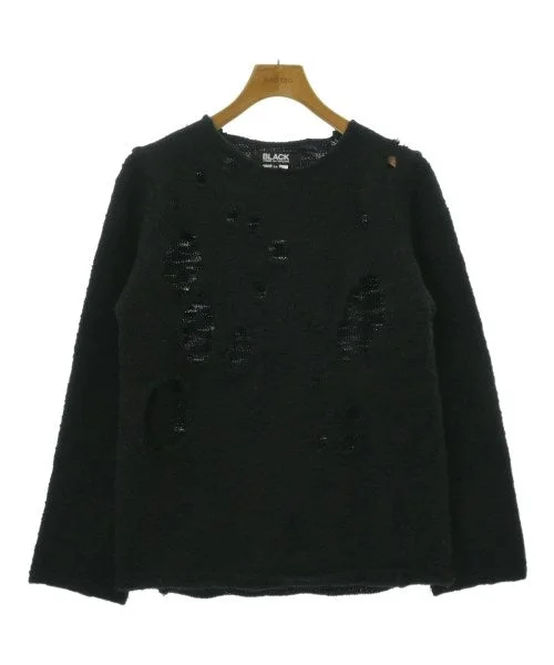 BLACK COMME des GARCONS Sweaters Beaded Sweater Sequined Faux Fur