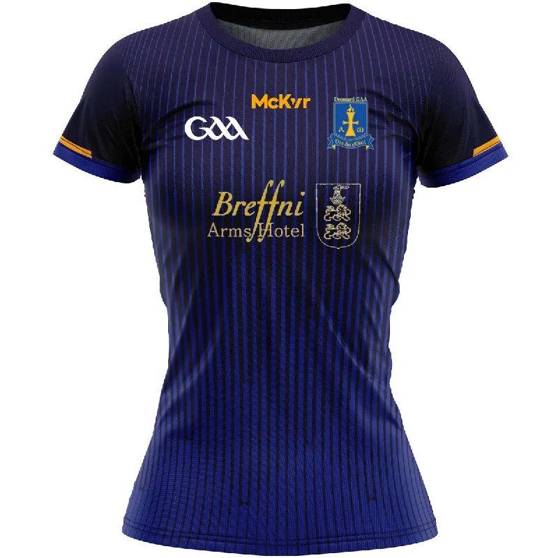 Mc Keever Dromard GAA Training Jersey - Womens - Navy Bohemian Jersey Tee