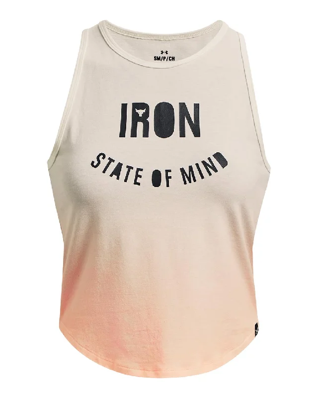 Under Armour Womens Project Rock State of Mind Tank Top lace tank top