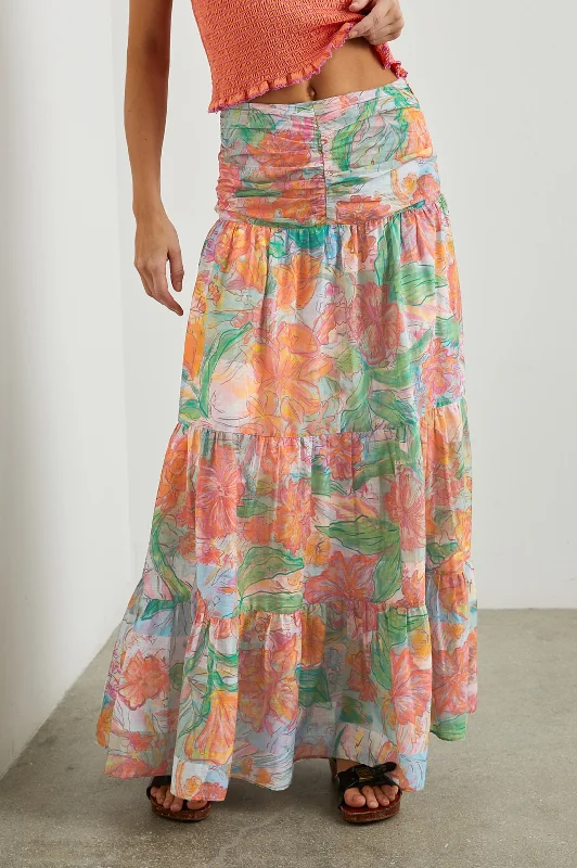 AGATHA SKIRT - TROPICS denim skirt fashionable