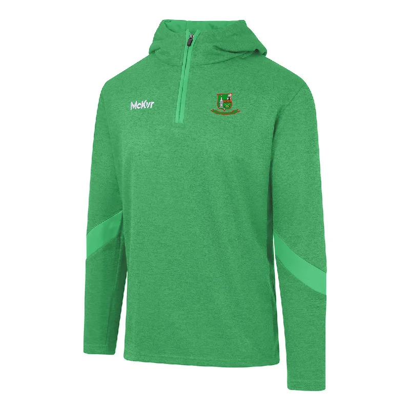 Mc Keever Fr O'Neills GAA Core 22 1/4 Zip Hoodie - Adult - Green Hoodie with Ribbed Hem Stretchable Secure Mc Keever Fr O'Neills GAA Core 22 1/4 Zip Hoodie - Adult - Green Hoodie with Ribbed Hem Stretchable Secure