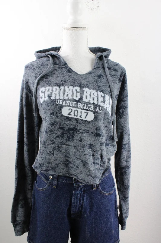 Vintage Spring Break Hoodie (S) Hoodie Jacket Zipper Layering