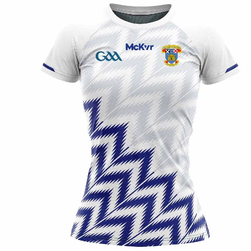 Mc Keever St Vincents GAA Training Jersey - Womens - White Ribbed Jersey Tee