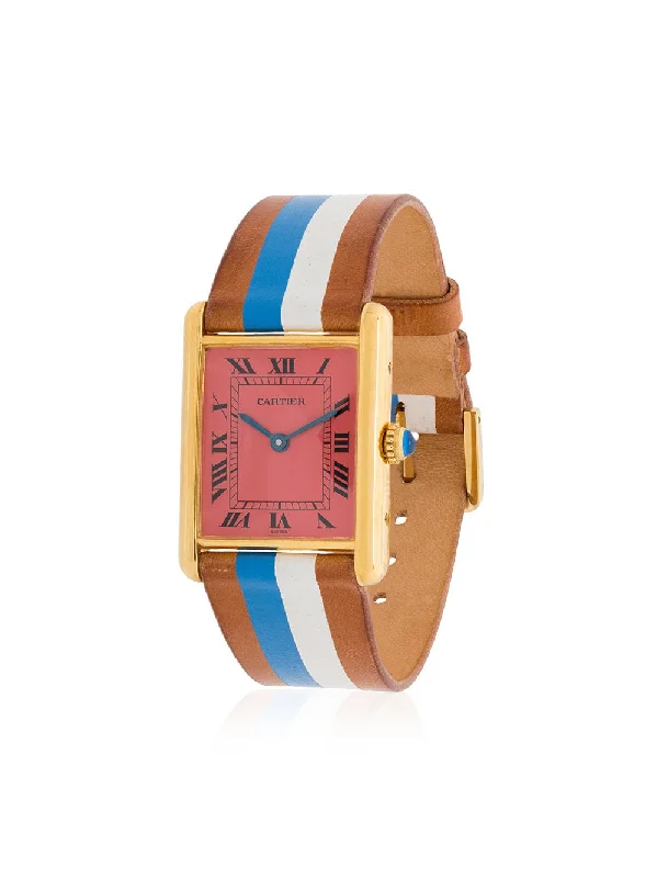 Fraise Varsity Cartier Tank Large Watch relaxed fit tank