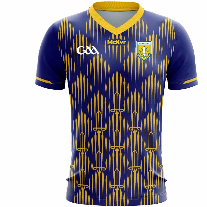 Mc Keever Na Fianna Dublin Training Jersey Design 4 - Adult - Royal Glamorous Jersey Tee