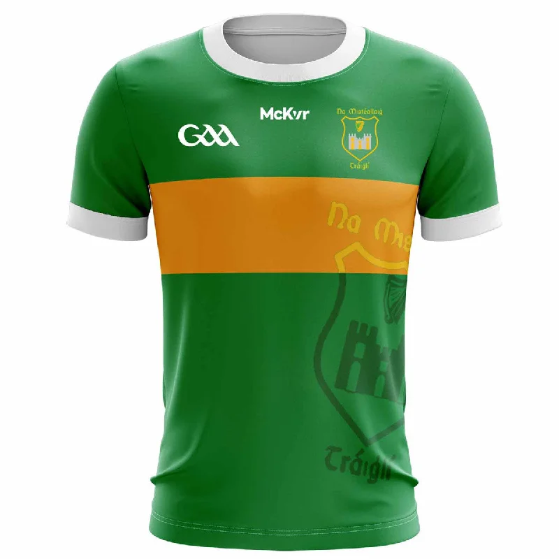 Mc Keever John Mitchels GAA Match Jersey - Adult - Green Player Fit Lightweight Jersey Top