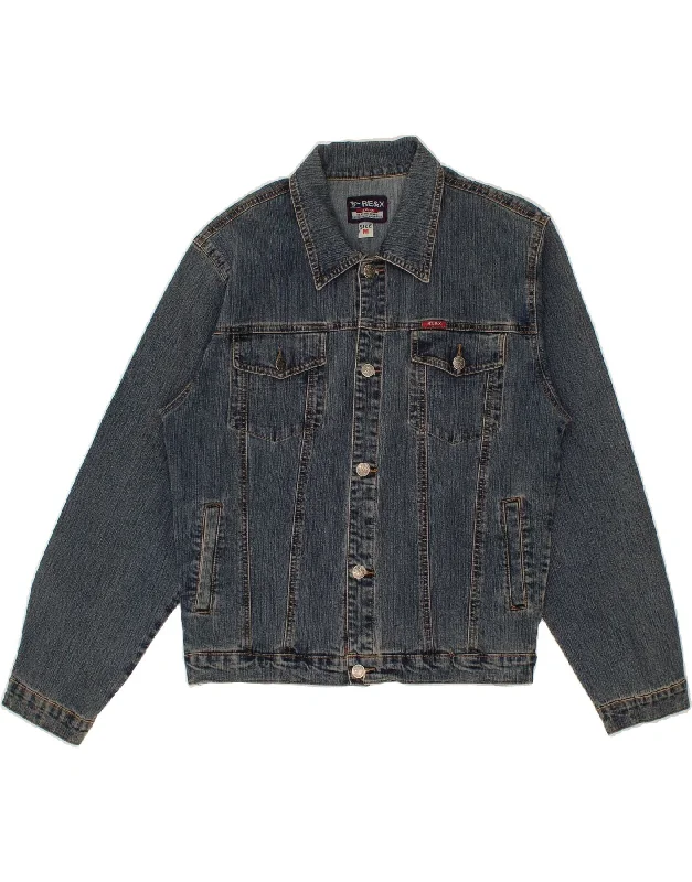 RE & X Womens Marilyn Monroe Graphic Denim Jacket UK 14 Medium Blue Anorak Shell Jacket Lightweight Jacket RE & X Womens Marilyn Monroe Graphic Denim Jacket UK 14 Medium Blue Anorak Shell Jacket Lightweight Jacket