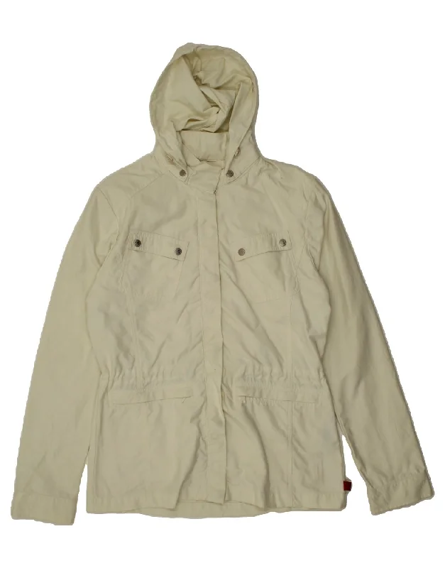 DIADORA Womens Hooded Windbreaker Jacket UK 14 Medium Off White Cotton Striped Jacket Polka Dot Jacket Floral Jacket DIADORA Womens Hooded Windbreaker Jacket UK 14 Medium Off White Cotton Striped Jacket Polka Dot Jacket Floral Jacket
