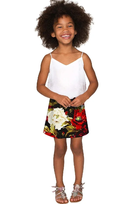 Put Your Crown On Aria A-Line Skirt - Girls leather skirt durable