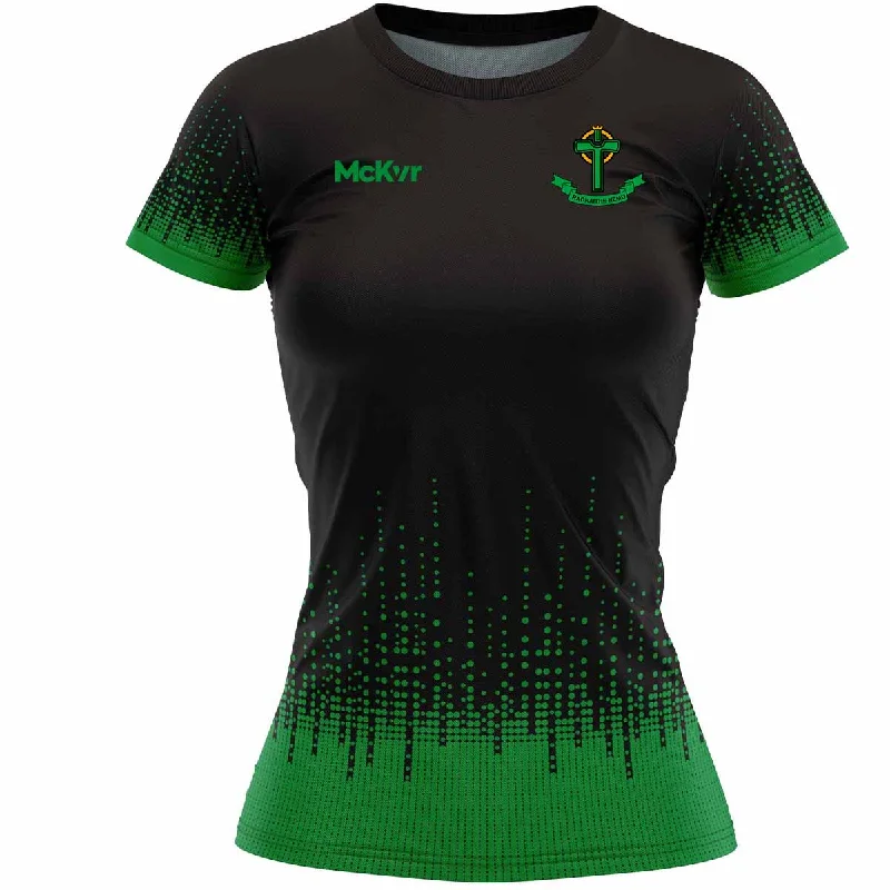 Mc Keever Nemo Rangers GAA Training Dots Jersey - Womens - Black/Green Lightweight Jersey Top