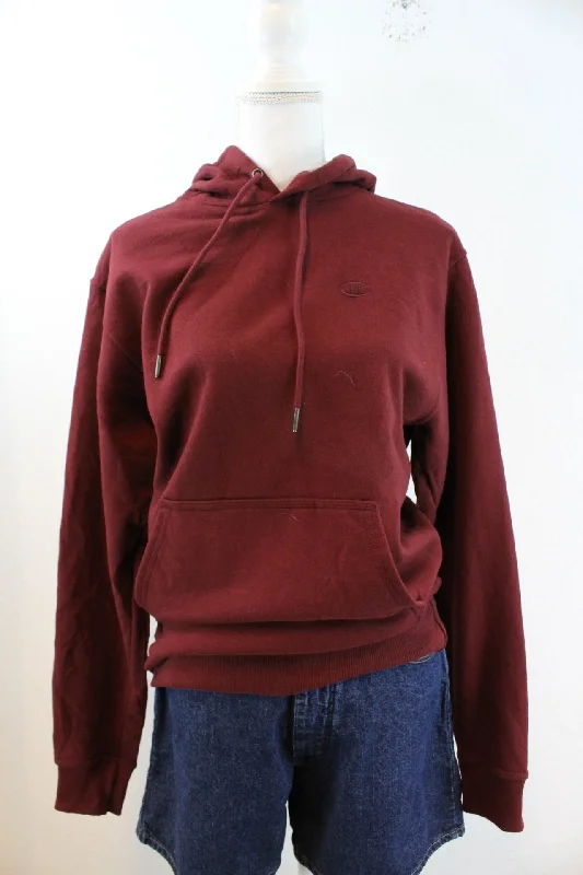 Vintage Red Champion Hoodie Hoodie with Earth Tones Natural Calm