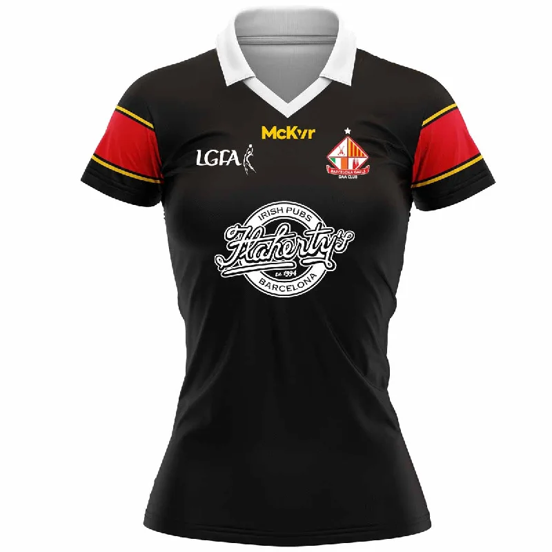 Mc Keever Barcelona Gaels LGFA Goalkeeper Jersey - Womens - Black Turtle Neck Jersey Shirt Mc Keever Barcelona Gaels LGFA Goalkeeper Jersey - Womens - Black Turtle Neck Jersey Shirt