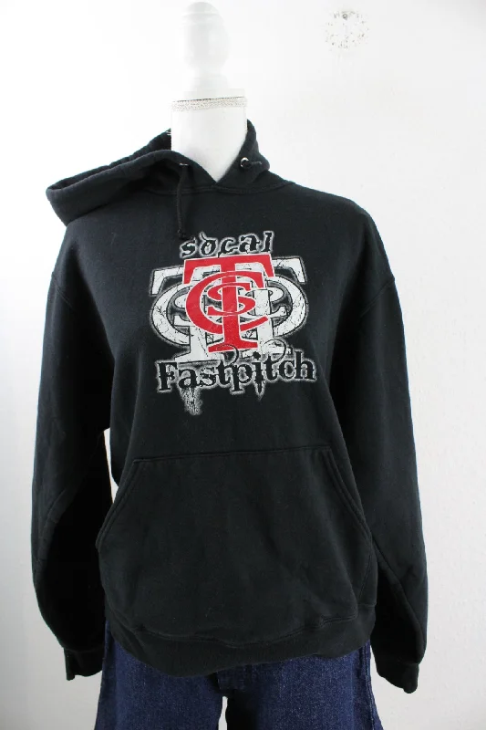 Vintage TCS Hoodie (M) Hoodie with Slim Fit Tailored Modern