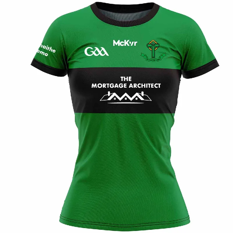 Mc Keever Nemo Rangers GAA Goalkeeper Jersey - Womens - Green Party Jersey Tee