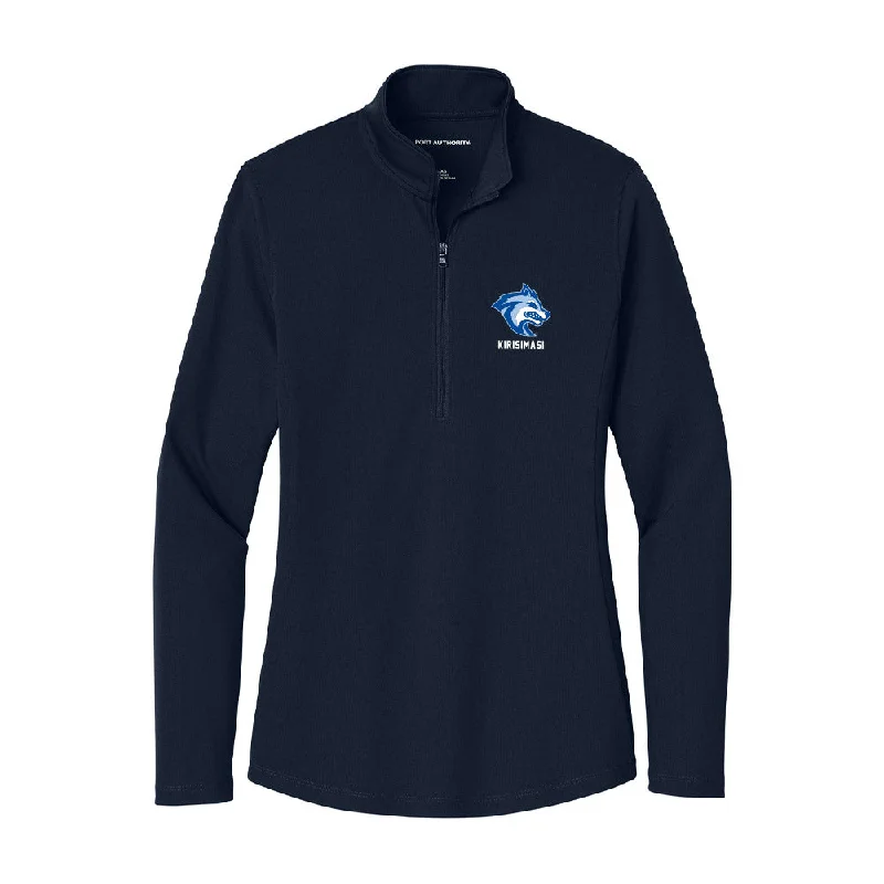 SSU - NCAA Women's Soccer : Ayana Kirisimasi - Women's Lightweight Quarter Zip Jacket Print Jacket Jacquard Jacket Embroidered Jacket SSU - NCAA Women's Soccer : Ayana Kirisimasi - Women's Lightweight Quarter Zip Jacket Print Jacket Jacquard Jacket Embroidered Jacket