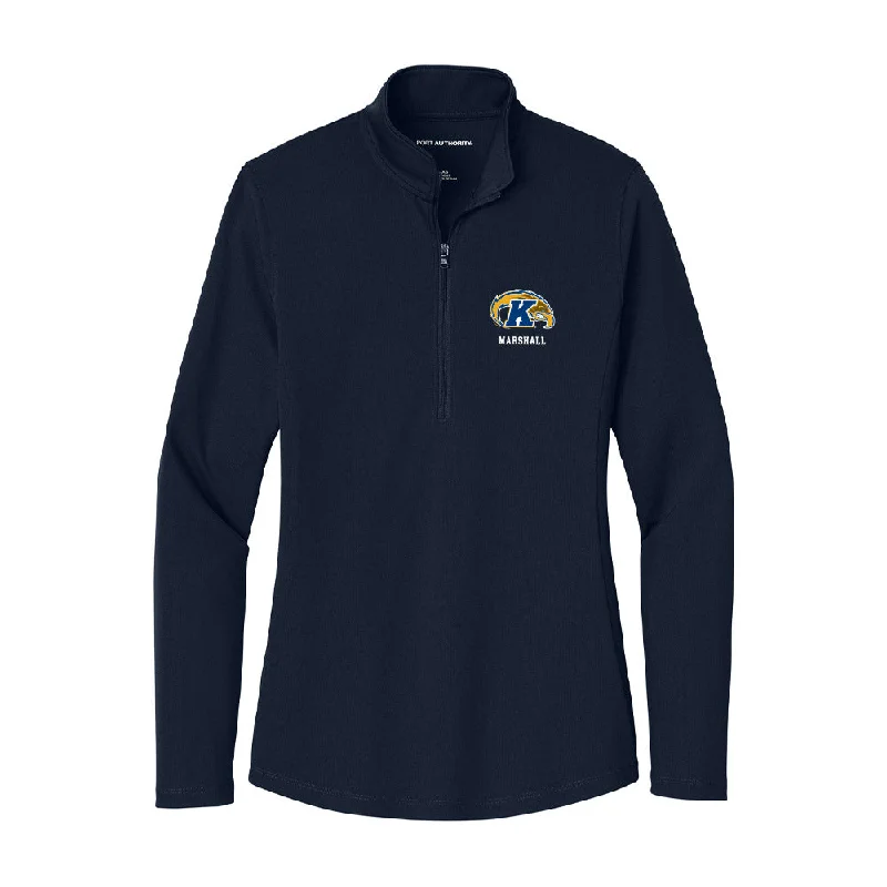 Kent State - NCAA Women's Soccer : Heidi Marshall - Women's Lightweight Quarter Zip Jacket Herringbone Jacket Checkered Jacket Solid Jacket Kent State - NCAA Women's Soccer : Heidi Marshall - Women's Lightweight Quarter Zip Jacket Herringbone Jacket Checkered Jacket Solid Jacket