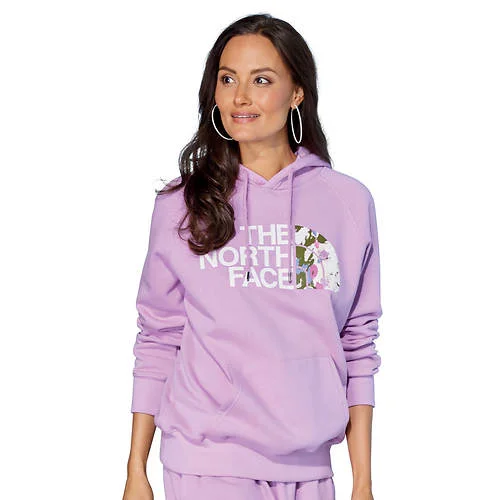 Women's The North Face | Half Dome Pullover Hoodie | Purple Hoodie Crop Top Short Trendy Women's The North Face | Half Dome Pullover Hoodie | Purple Hoodie Crop Top Short Trendy