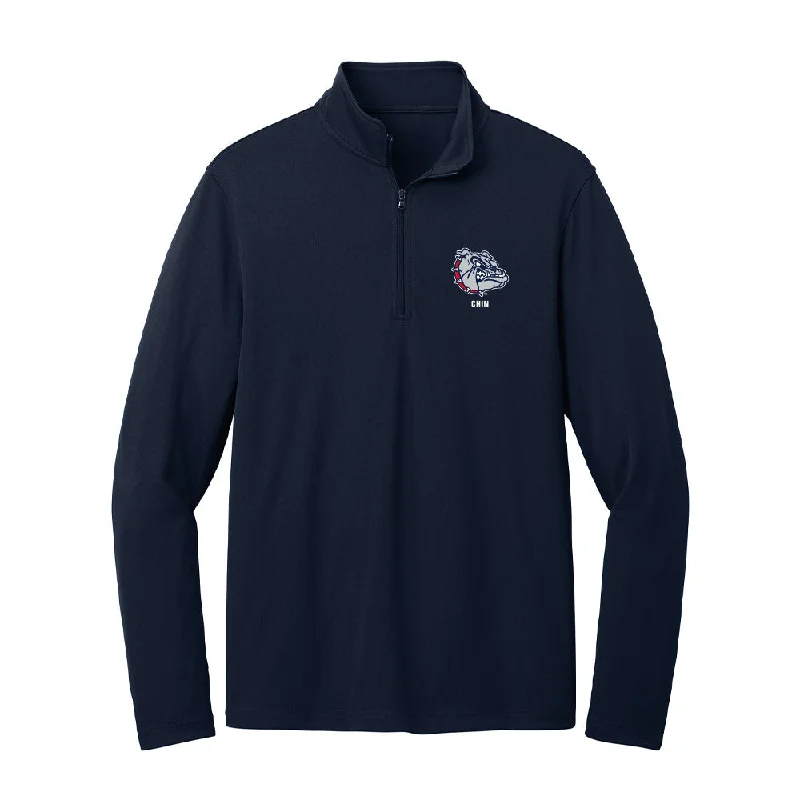 Gonzaga - NCAA Women's Soccer : Lauren Chin - Lightweight Quarter Zip Jacket Satin Jacket Silk Jacket Chiffon Jacket Gonzaga - NCAA Women's Soccer : Lauren Chin - Lightweight Quarter Zip Jacket Satin Jacket Silk Jacket Chiffon Jacket