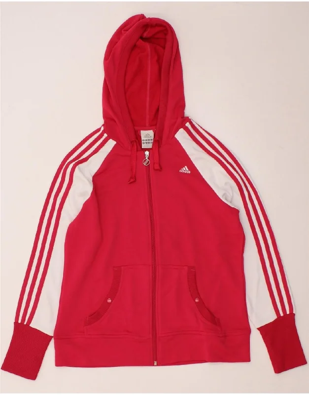 ADIDAS Womens Clima 365 Zip Hoodie Sweater UK 18 XL Pink Colourblock Rayon Fabric Velvet Fabric Corduroy Fabric ADIDAS Womens Clima 365 Zip Hoodie Sweater UK 18 XL Pink Colourblock Rayon Fabric Velvet Fabric Corduroy Fabric