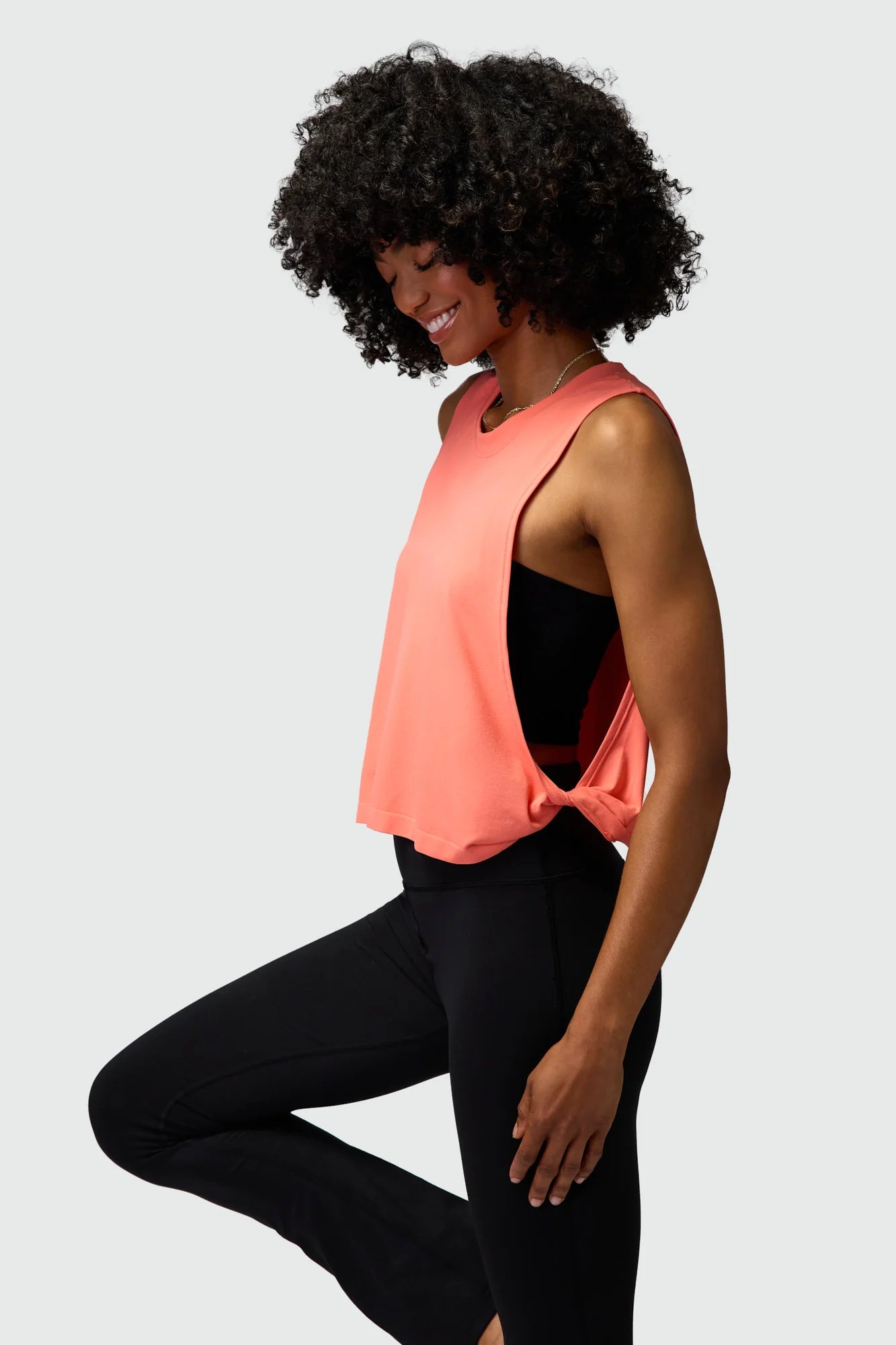 Drifter Seamless Tank Flamingo stretchy tank top