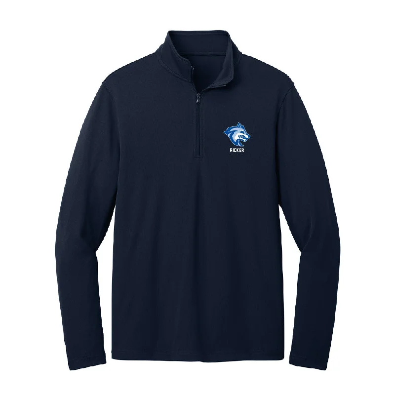 SSU - NCAA Women's Soccer : Ava Ricker - Lightweight Quarter Zip Jacket Lace Jacket Ribbed Jacket Sequined Jacket