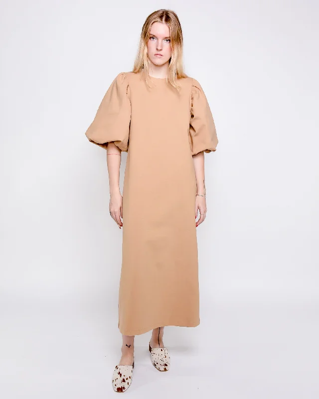 Atenea sweatshirt dress Hoodie with Mock Neck Collared Structured